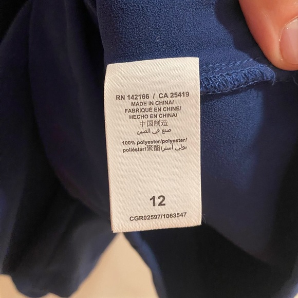 Habitual Navy Ruffle Mini Dress - Picture 6 of 7